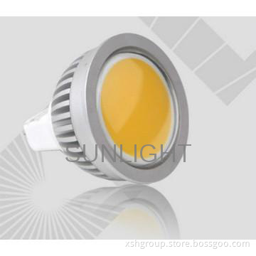 Hot selling  3w spotlight in COB G10/MR16/E27 DC12V /AC90-265
